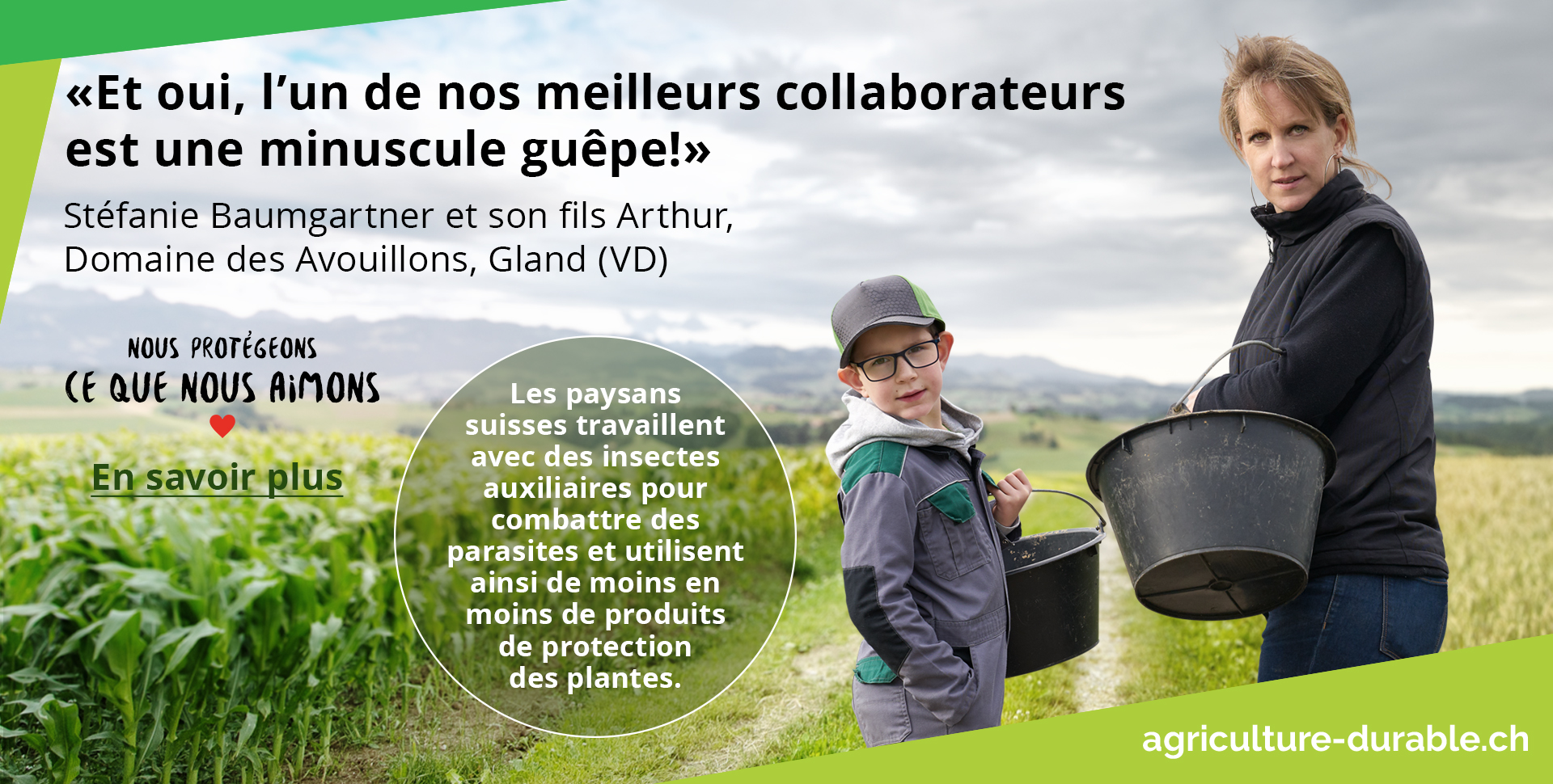 Des faits, des explications: l&rsquo;agriculture suisse en campagne